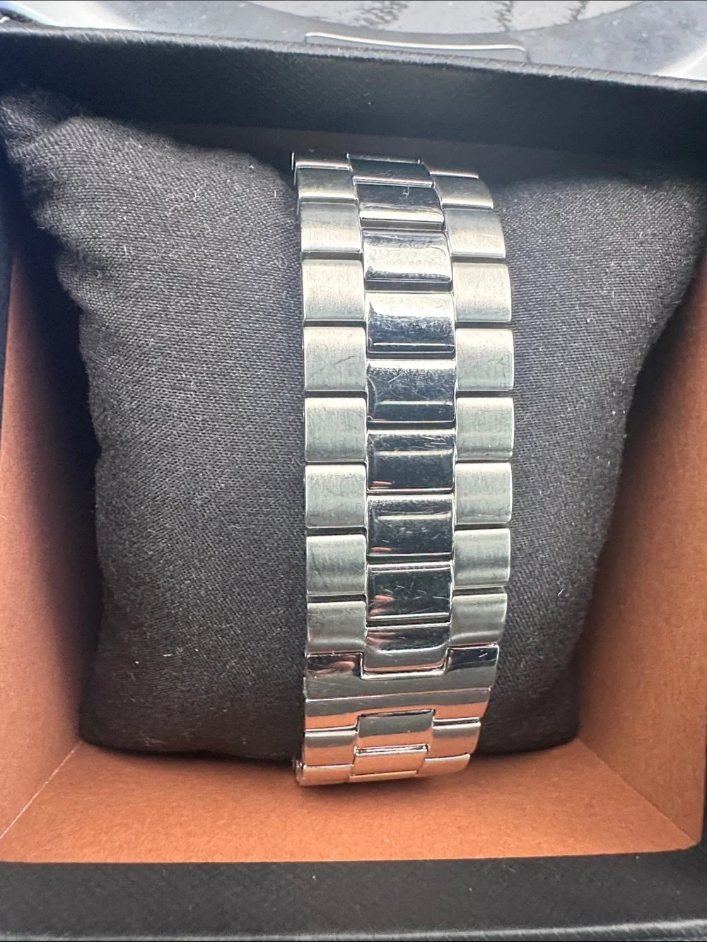 COACH Men’s Stainless Steel Black Chronograph Watch